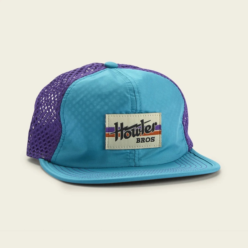 Howler Bros. TECH STRAPBACK|Teal / Purple|Trucha / Black