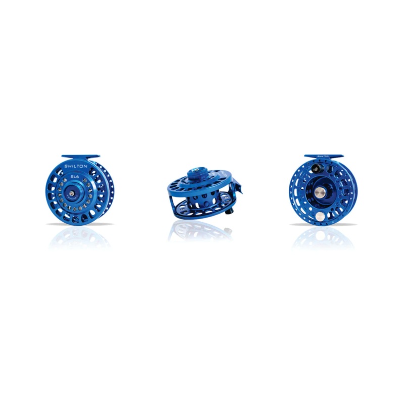 Shilton SL6 Reel (SL9)|Blue|Turquoise|Titanium custom/Burnt Gold/Red