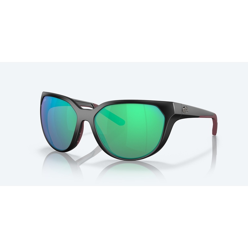 Costa Mayfly|Matte Black|Blue Mirror|Green Mirror