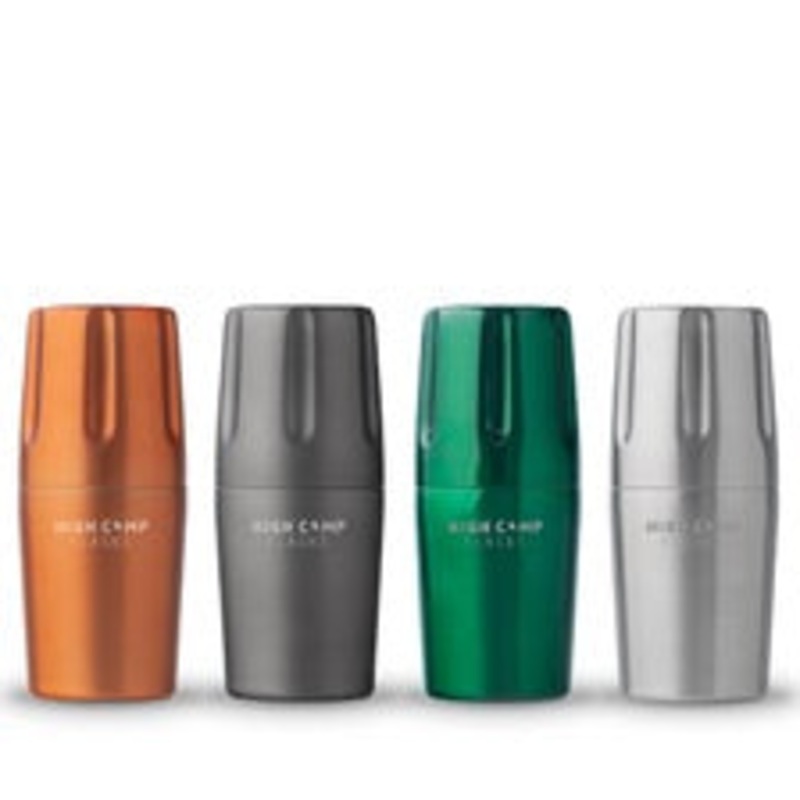 High Camp Firelight Flask|British Racing Green (logo)|Copper (logo)|Classic Stainless (logo)|Gunmetal (logo)