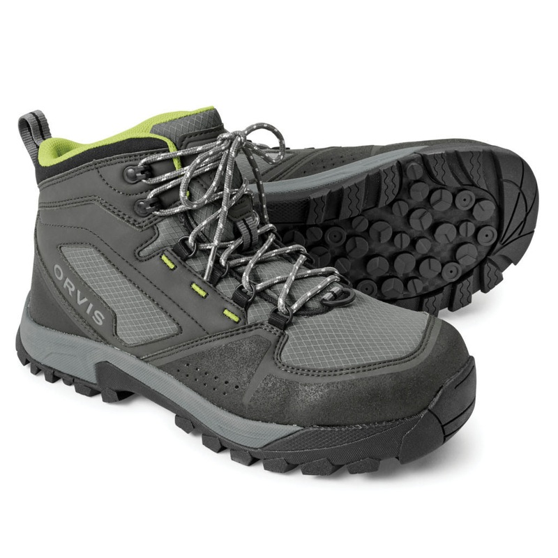 Orvis Ultralight Wading Boot|9|10|11|12|13|14|Cobblestone/Citron (09)