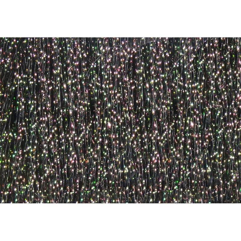 Hareline Krystal Flash|Black|Peacock|Pearl|Red|Rootbeer|UV|Light Blue|UV Blue|Fluorescent Chartreuse