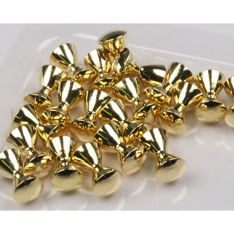 Spirit River Dazl-Eyes 25ct|4mm (5/32)|3.2mm(1/8)|2.4mm(3/32)|Gold|Black|Nickel