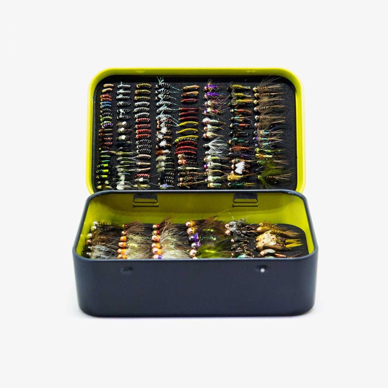 Yakoda Fly Tin|Black / Orange|Grey / Chartreuse