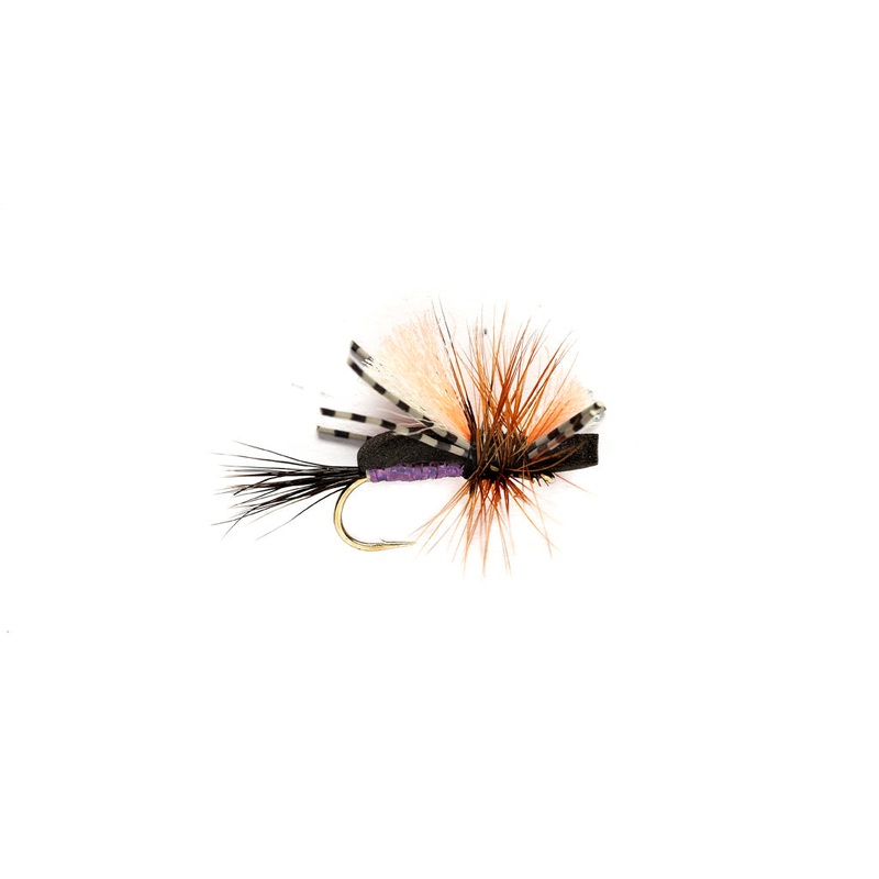 Fulling Mill Holo Humpy||12||14||16|Tan/Orange|Black/Purple
