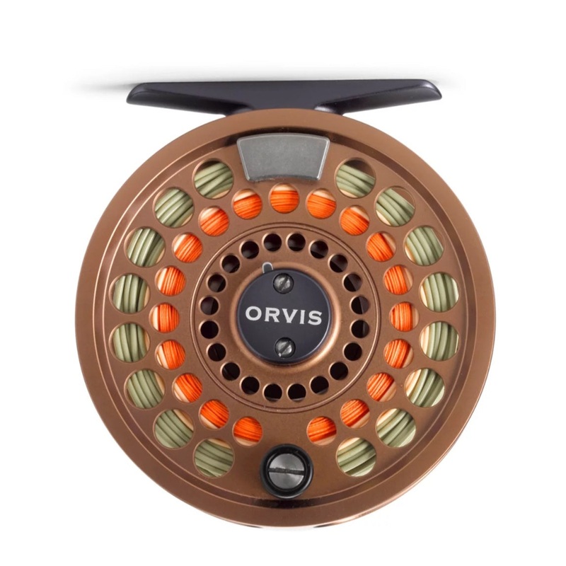 Orvis Battenkill Disc Reel|II|III|IV|Black|Matte olive|Copper