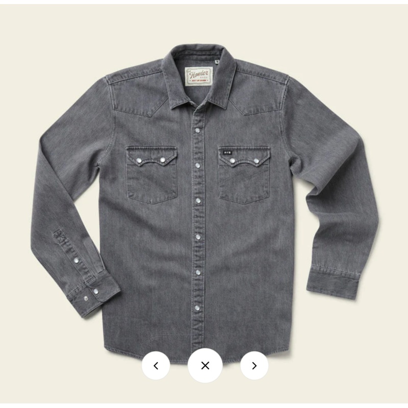 Howler Men’s Dust Up Denim Snapshirt