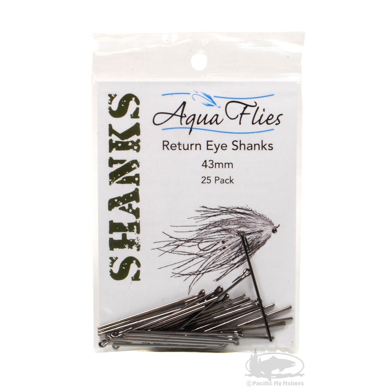 Aqua Flies Return Eye Shanks|27 mm|43 mm|51 mm