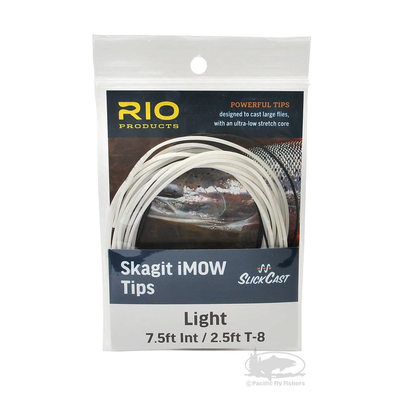 RIO Skagit iMOW Sink Tips|Light|Medium|Heavy|10 ft Int|7.5 ft Int/2.5 ft T8|5 ft Int / 5 ft T8|2.5 ft Int/7.5 ft T8|7.5 ft Int/2.5 ft T11|5 ft Int / 5 ft T11|2.5 ft Int/7.5 ft T11|7.5 ft Int/2.5 ft T14|5 ft Int / 5 ft T14|2.5 ft Int/7.5 ft T14