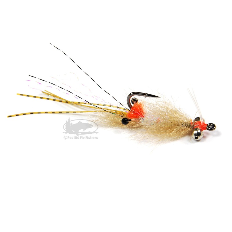 EP Spawning Shrimp – Tan|Sz 4 – Bead Chain Eyes|Sz 4 – Lead Eyes