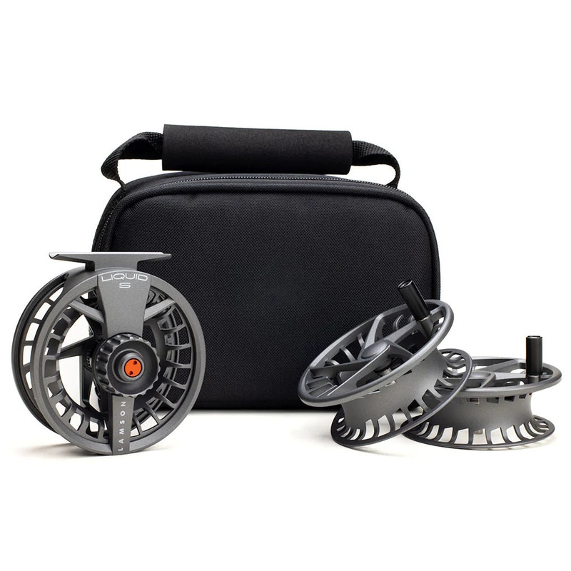 Lamson Liquid S Reel 3-Pack – Smoke