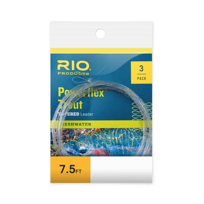 RIO Powerflex Trout Leaders – 3-Pack