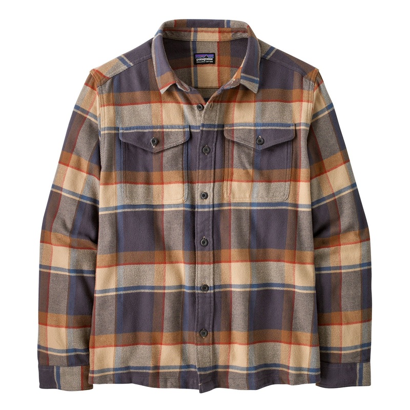 Patagonia Fjord Flannel Shirt|Medium|Large|Cascade: Basin Green|Treelined: Smolder Blue|Sunrise Ridge: Forge Grey