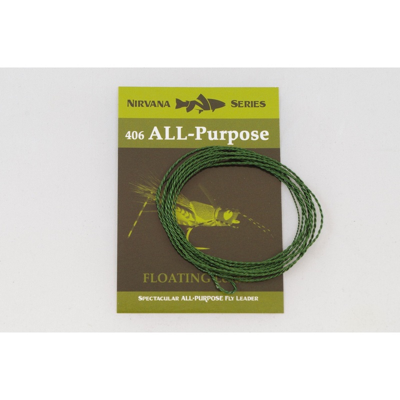All-Purpose Furled Leader (FLOATING Fly Fishing Leader)