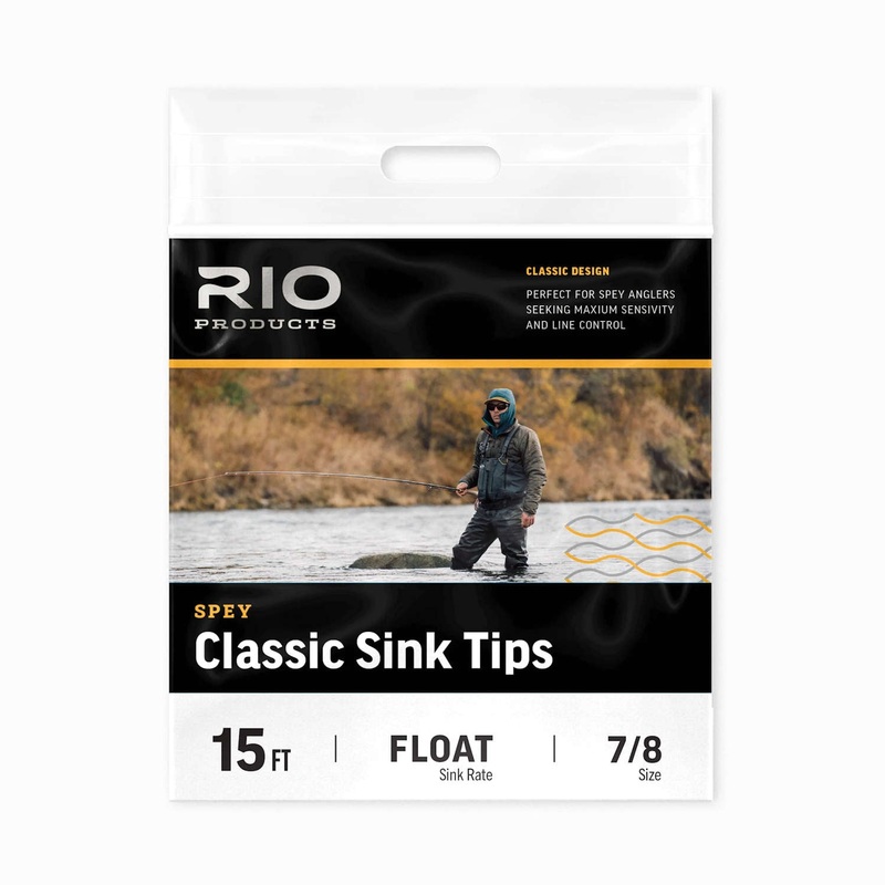 RIO Classic 15ft Sink Tips|5/6wt|7/8wt|9wt+|Floating|Intermediate|S3|S5|S7