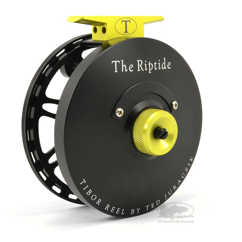 Tibor Riptide Reels – Frost Black / Lemon Lime