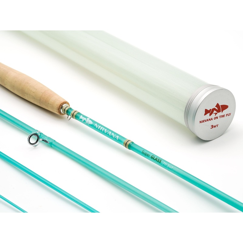 3wt NIRVANA SuperGLASS Fiberglass Fly Fishing Rod