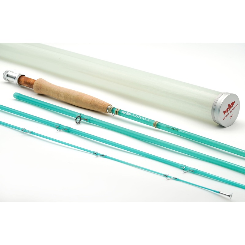 6wt NIRVANA SuperGLASS Fiberglass Fly Fishing Rod
