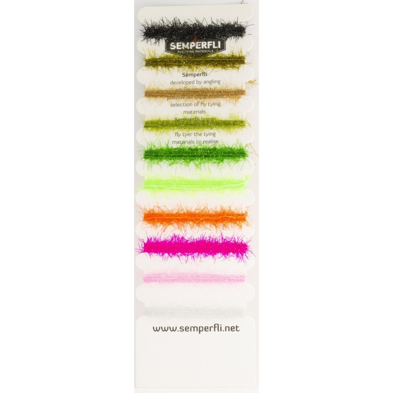 Semperfli Straggle LEGS Multicard Mix Pack