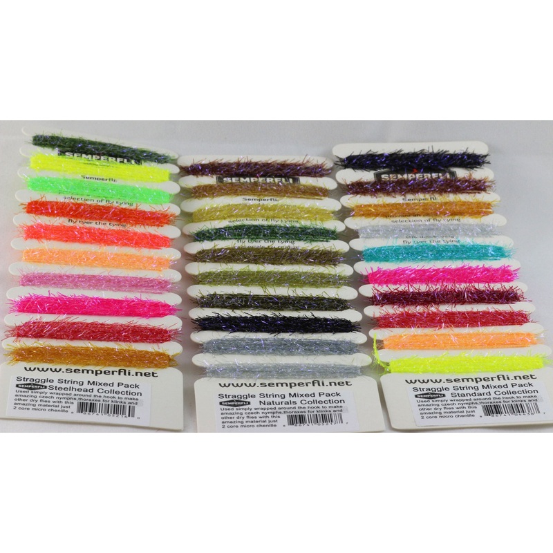 Semperfli Straggle String Multicard Mix Pack (micro chenille)
