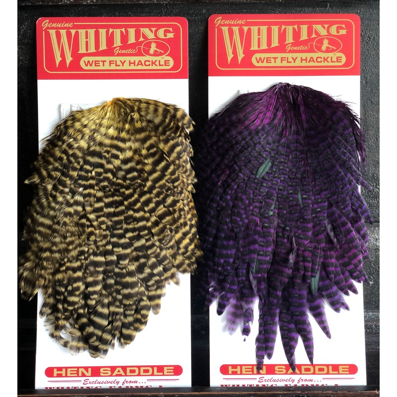 Whiting Red Label GRIZZLY Hen Saddle