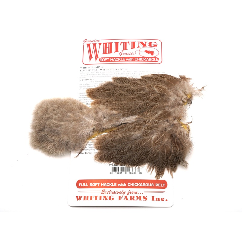 Whiting Brahma Soft Hackle with Chickabou
