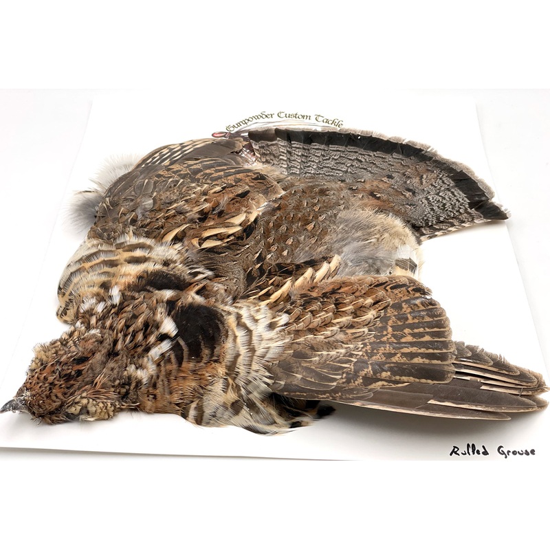 Ruffed Grouse Skin – Fly Tying Feathers