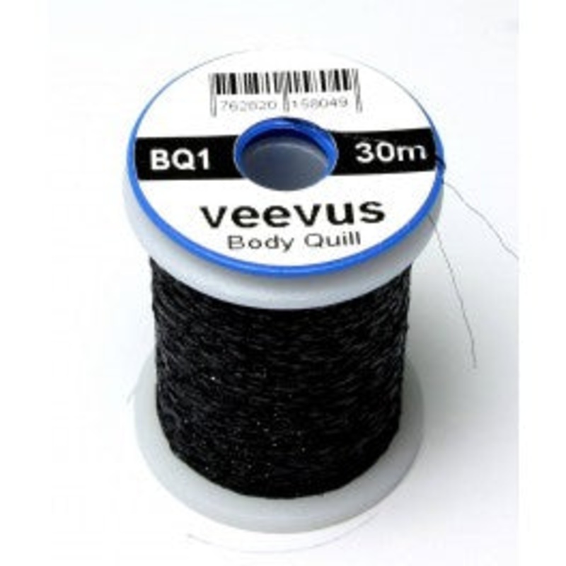 Veevus Body Quills|Black-BQ1|Light Olive-BQ3|Gold-BQ4|Olive-BQ5|Claret-BQ6|Brown-BQ8|Yellow-BQ9|Fuchsia-BQ10|Tan-BQ11