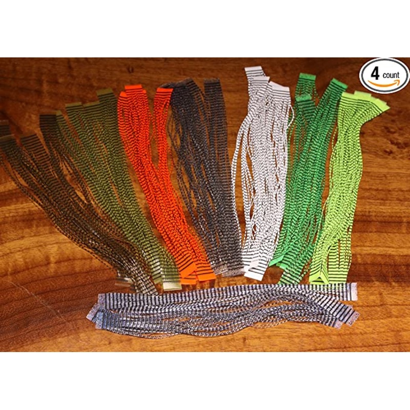Hareline Grizzly Micro Legs|Grizzly Micro Legs Caddis Green 49|Grizzly Micro Legs Clear 65|Grizzly Micro Legs Fl Chartreuse127|Grizzly Micro Legs Fl Orange 137|Grizzly Micro Legs Olive 263|Grizzly Micro Legs Root beer 320|Grizzly Micro Legs Smoke 358|Griz