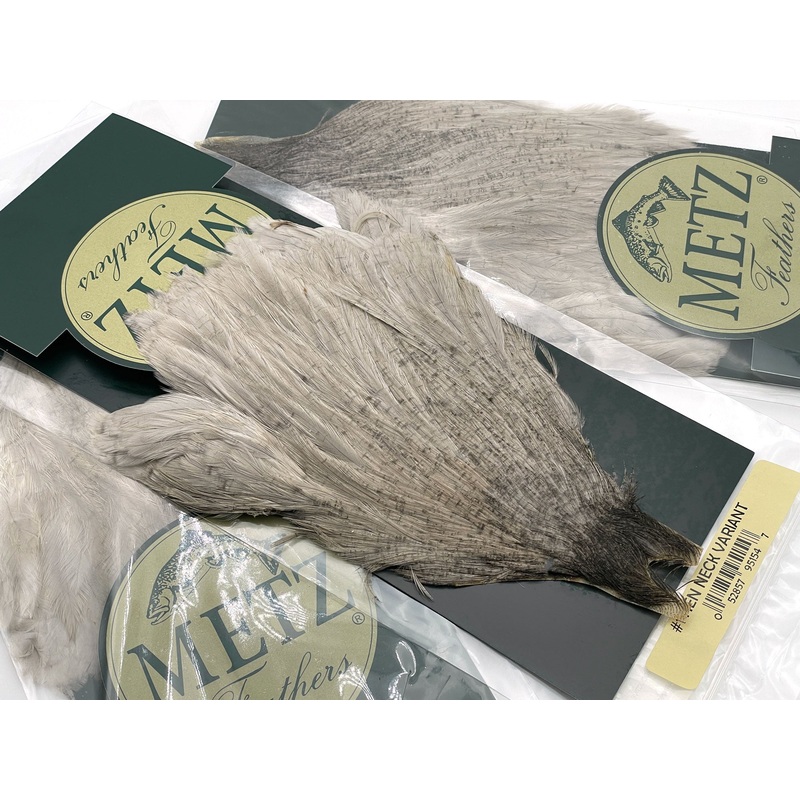 Metz #1 Hen Neck Cape|Ginger Barred Variant|Speckled Light Dun Variant Variant|Furnace|Furnace Variant|Grizzly|Cream|Grizzly Variant|Dark Dun|Black