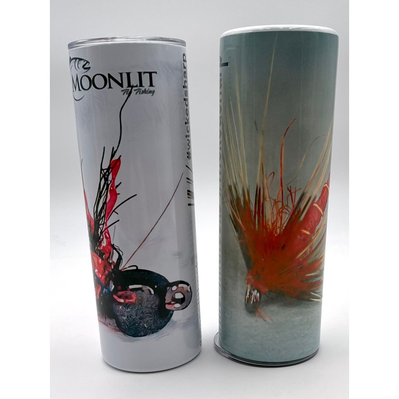 Moonlit Fly Fishing 20oz Skinny Tumblr