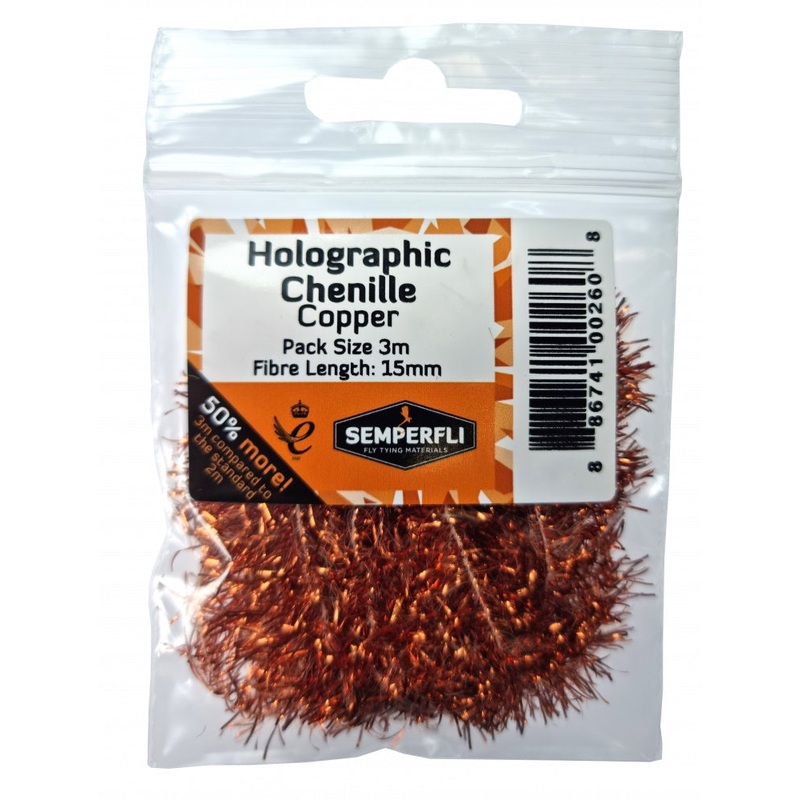 Semperfli Holographic Chenille 15mm