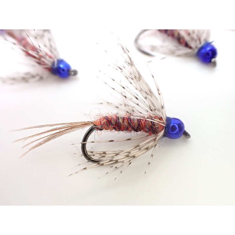 Brent’s War Bird Tungsten Bead Head Soft Hackle Flies (12 pack)
