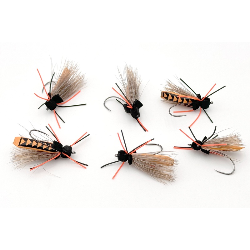 H20 Salmon Flies (6 pack)