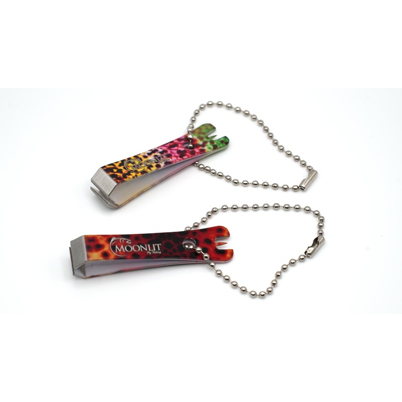 Trout Skin Line Nipper w/ Eye Cleaner (Moonlit)