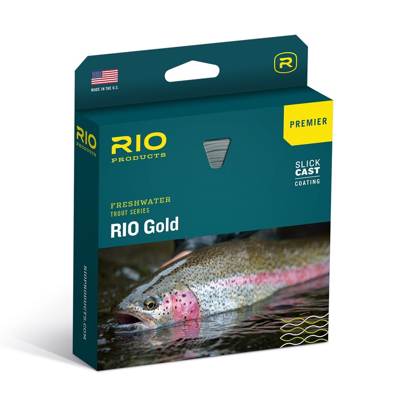 Premier Rio Gold Fly Line|WF3F|WF4F|WF5F|WF6F|WF7F|WF8F|Moss / Gold|Melon / Gray Dun|Orange