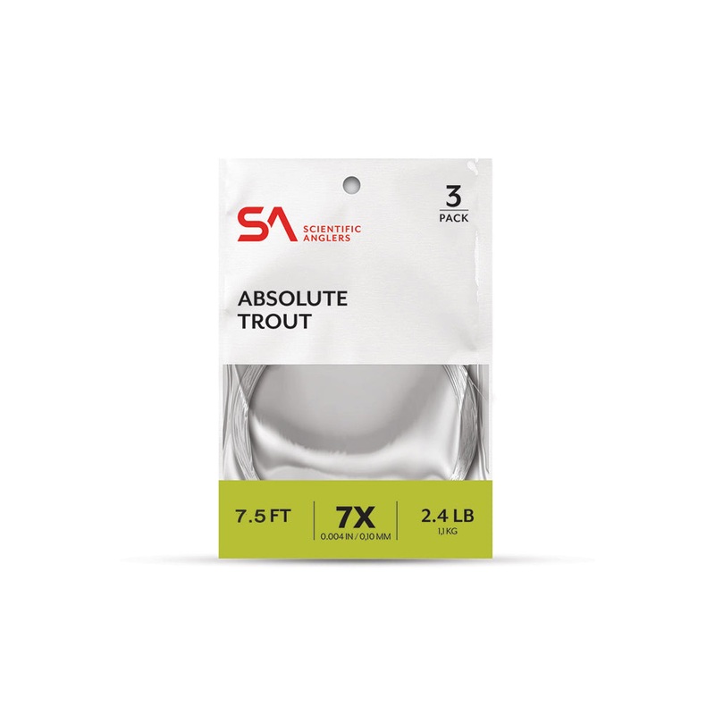 Absolute Trout Leader – 3 Pack