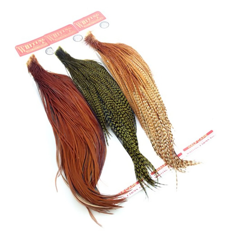 Dry Fly 1/2 Cape – bronze|barred dark ginger|dyed black|barred medium ginger|brown|dyed coachman brown|natural dun|grizzly|grizzly / dark olive|dyed light dun|light ginger|dyed medium dun|medium ginger|white