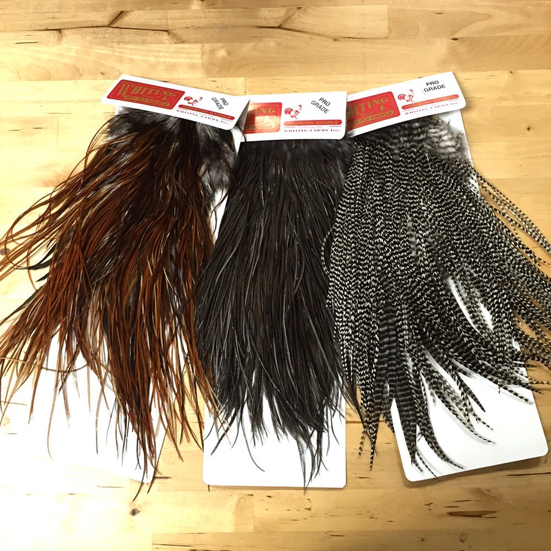Dry Fly Saddle – Pro Grade|dyed black|brown|natural dun|grizzly|light ginger|medium ginger|white