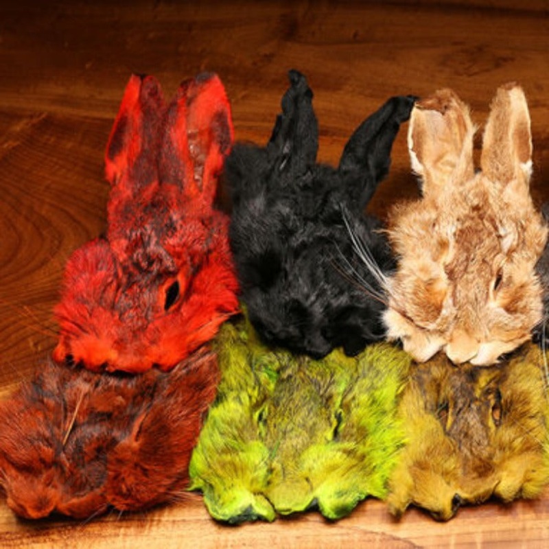 Dyed Grade #1 Hare’s Mask|black|bleached|brown|caddis green|dun|dk. brown|golden brown|gold|lt. olive|olive brown|olive|orange|rust
