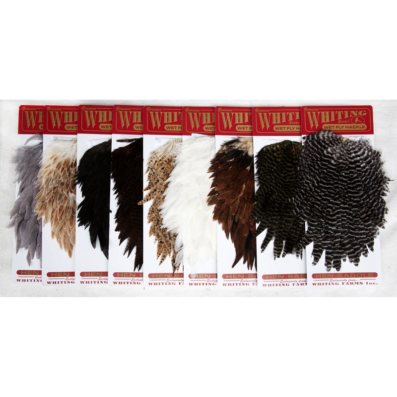 Hen Saddle|black|brown|grizzly dyed coachman brown|grizzly|light ginger|medium ginger|natural dun|white