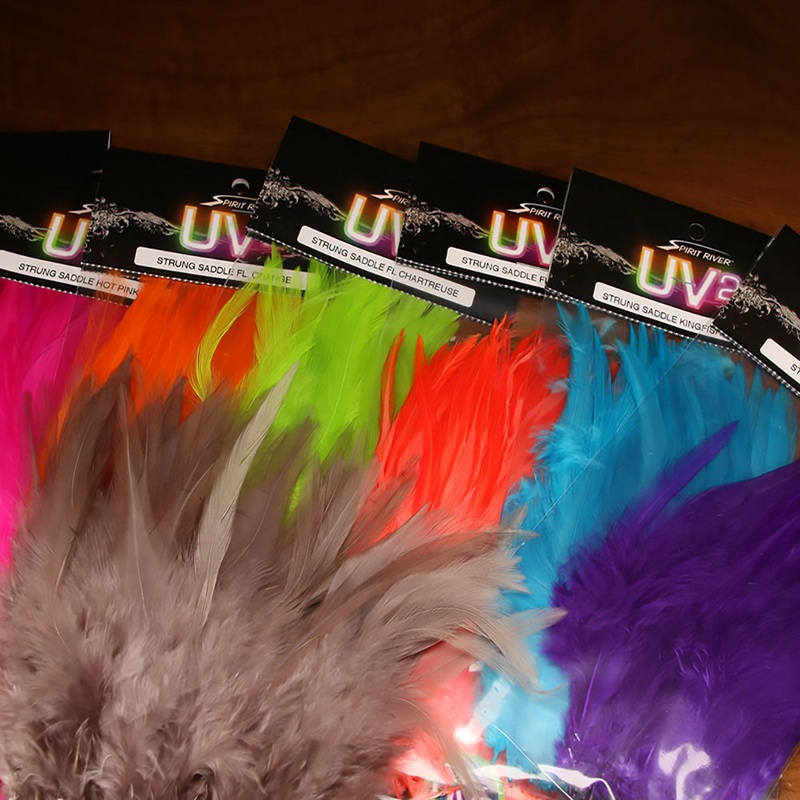 UV2 Strung Saddle|black|medium brown|fl chartreuse|fl orange|fl pink|hot pink|kingfisher blue|light rust|olive|pink|purple|red|white|yellow