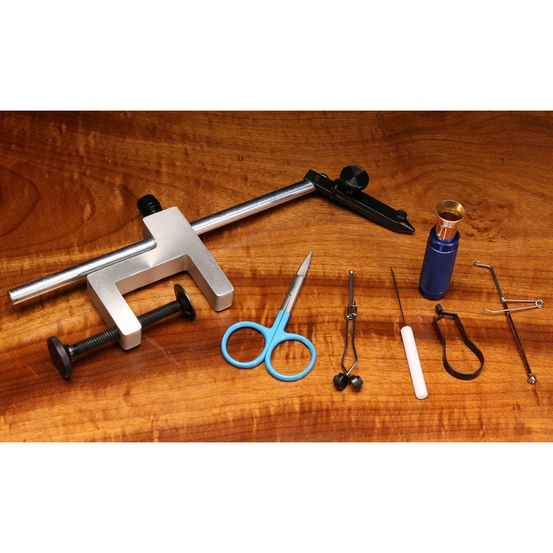 Fly Tying Material Kit With Premium Tools And Vise