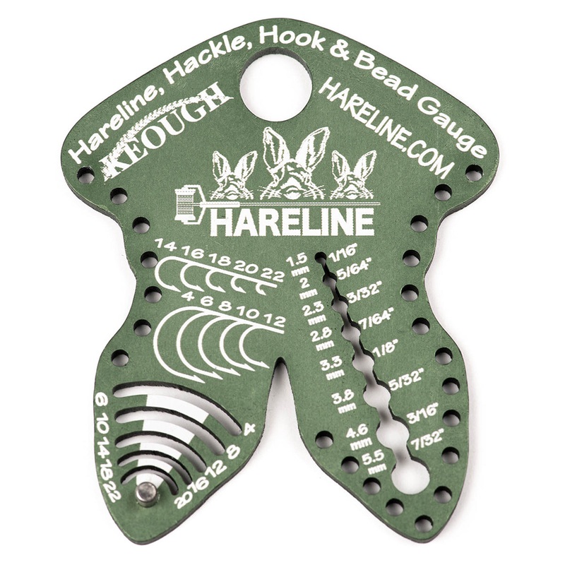 Hackle, Hook and Bead Gauge Anodized