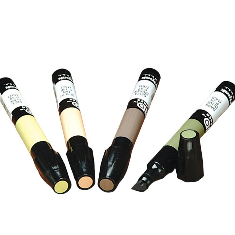 Color Marker|pale yellow|goldenrod|chartreuse|pale olive|desert tan|delta brown|burnt sienna