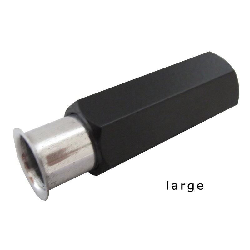 Hair Stacker Black Hexagonal|large|small
