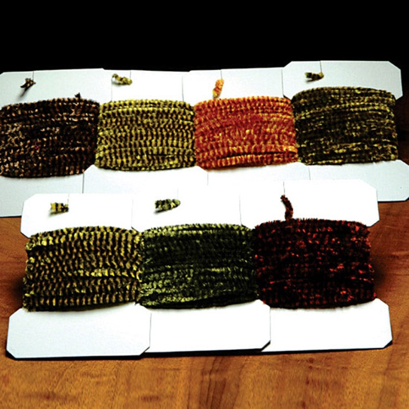 Variegated Chenille Medium|black/brown|black/coffee|black/olive|black/yellow|brown/yellow|chartreuse/black|fl. orange/black|fuchsia/black|olive/brown|dark olive/yellow|orange/black