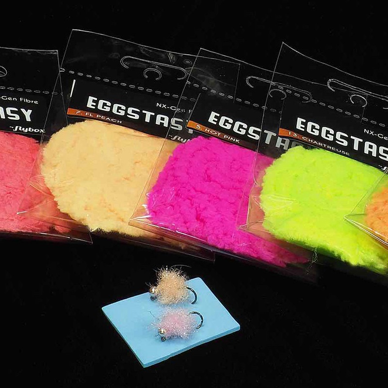 Eggstasy NX-Gen Fibre|blood red|candy pink|chartreuse|fire orange|fl cheese|fl peach|fl red|fl sunburst|fl yellow|hot pink|mojito|pink salmon|salmon roe|sockeye|sweetcorn|UV white