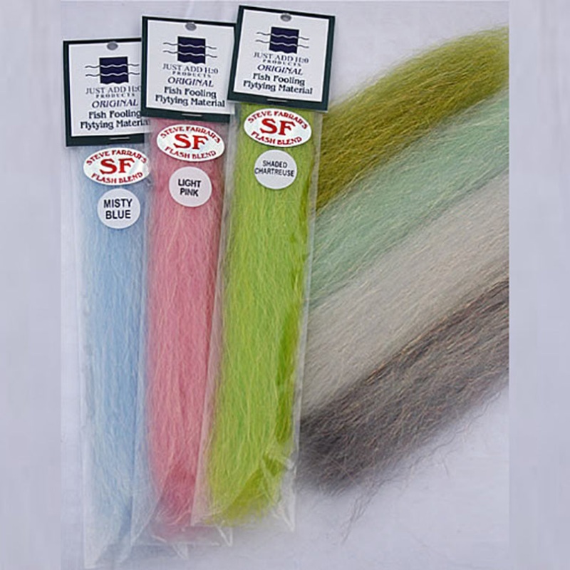 Steve Farrar SF Blend|anchovy|bleeding black|black|bleeding gray|bleeding orange|bleeding perch|bleeding purple|bleeding red|bleeding yellow|bucktail white|camo|chartreuse|gray|herring back|hot orange|light pink|mackerel|misty blue|midnight blitz|mullet b