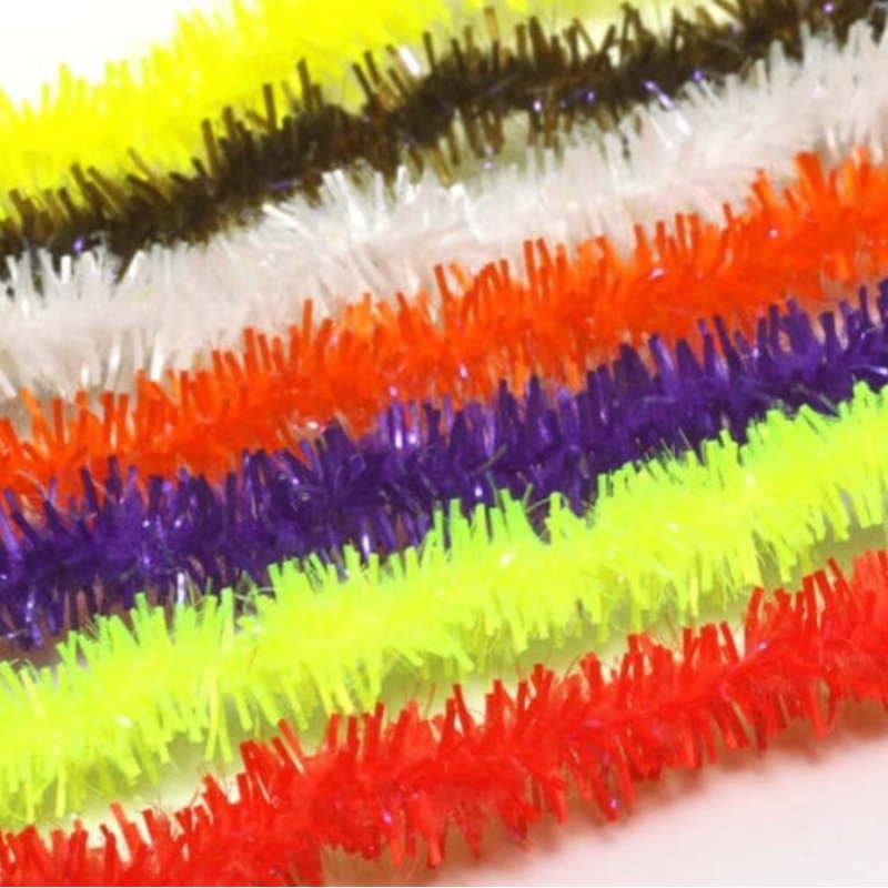 Flexi Squishenille UV|Small|Medium|Large|Black|Bright Purple|Brown|Copper|Fl Chartreuse|Fl Cheese|Fl Fuchsia|Fl Hot Pink|Fl Orange|Fl Red|Fl Yellow Chartreuse|Fl Hot Yellow|Hot Orange|Olive|Olive Brown|Purple|Rusty Brown|Shrimp Pink|Tan|White